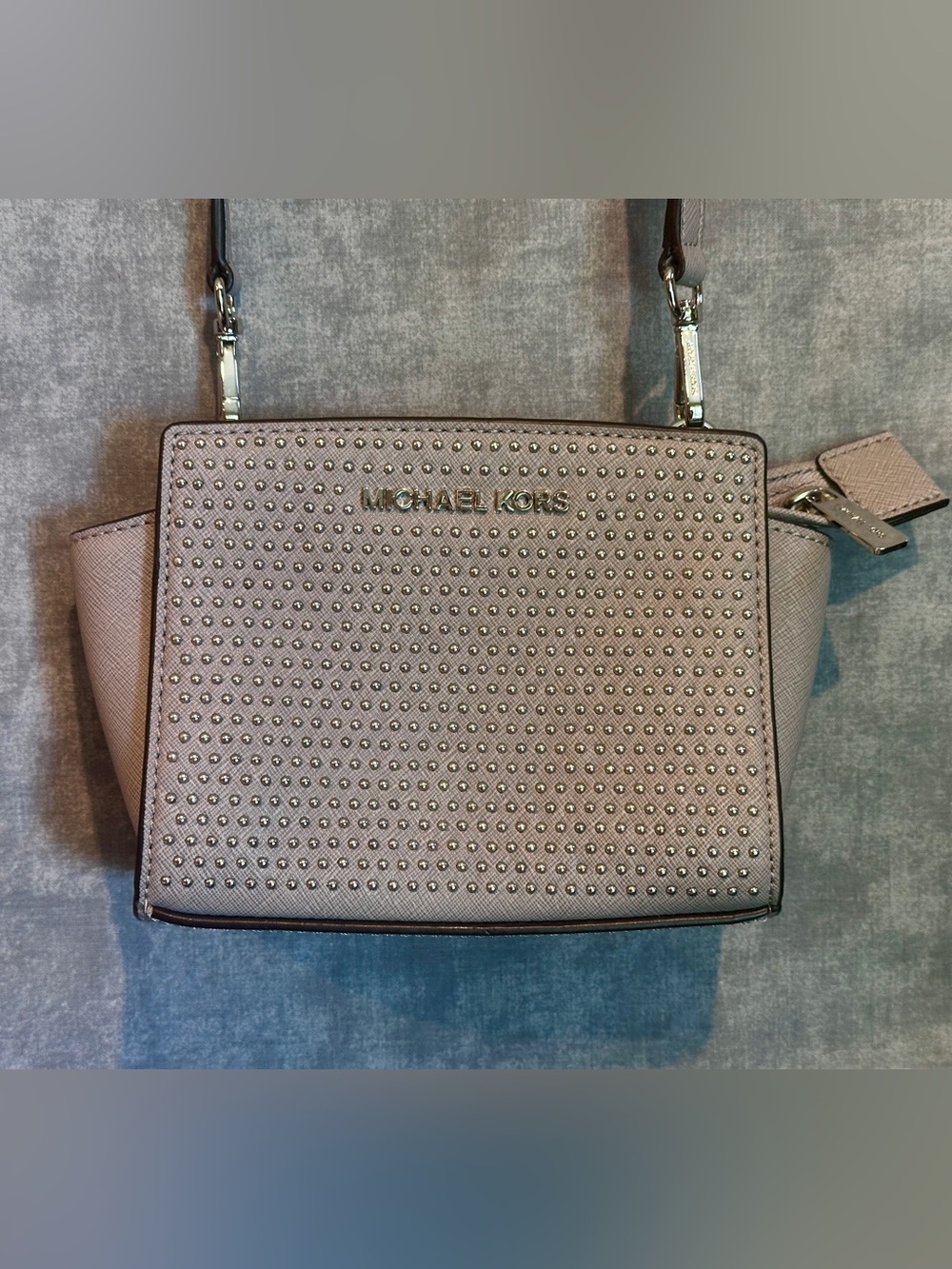 Michael Kors Selma Stud Mini Crossbody Bag
